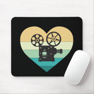 I Kärlek Cinema Retro Movie Projector Musmatta