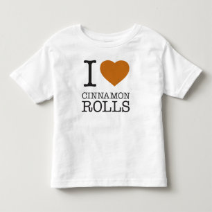 I KÄRLEK CINNAMON ROLLS T SHIRT