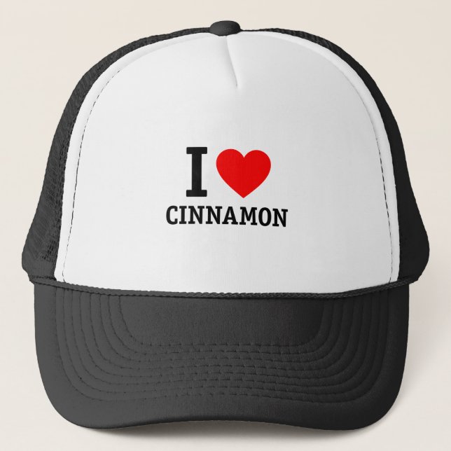 I Kärlek Cinnamon Truckerkeps (Framsida)
