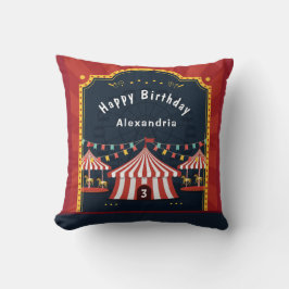 I Kärlek, Circus barnfödelsedag personaliseras Kudde