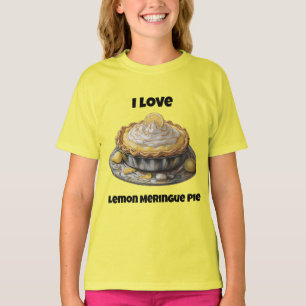 I kärlek citon meringue paj t shirt