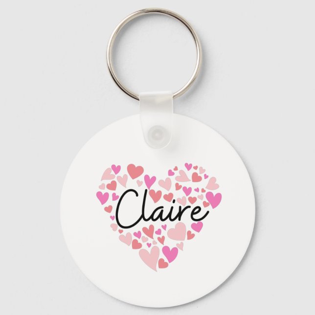 I kärlek Claire Nyckelring (Framsida)