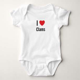 I kärlek Clams Baby Jumper Tröja