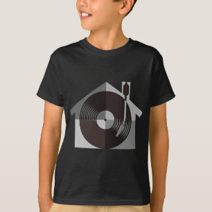I Kärlek Classic 80s EDM House Music Dance Klubb D T Shirt