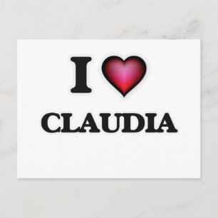 I Kärlek Claudia Vykort