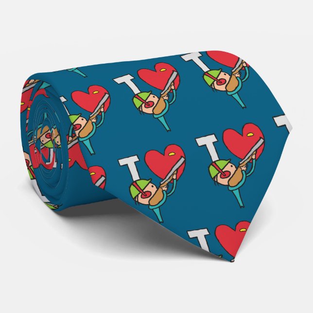 I Kärlek Clay Pigeon-skjutning Slips (Rullad)