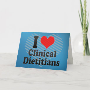 I Kärlek Clinical Dietitians Kort