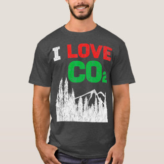 I Kärlek CO2 Diesel klimatförändringsklippsgåva T Shirt