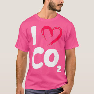 I Kärlek CO2-koldioxid - Jordförändringsdagen för T Shirt