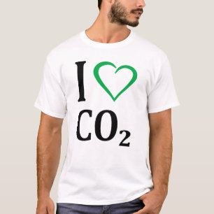I Kärlek CO2-koldioxid T Shirt