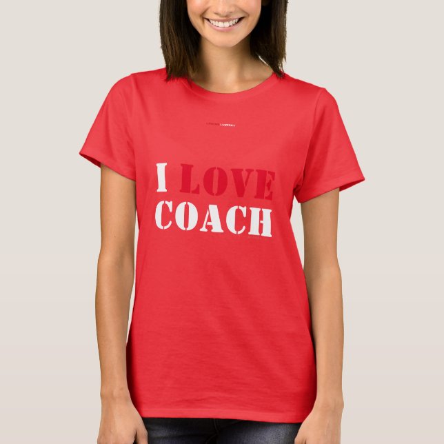 I KÄRLEK COACH T SHIRT (Framsida)