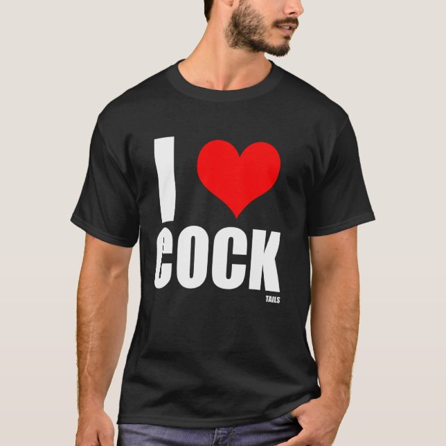 I Kärlek Cocktails Drinking T Shirt (Framsida)