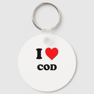 I kärlek Cod Nyckelring