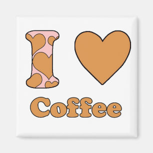 I kärlek Coffee Magnet