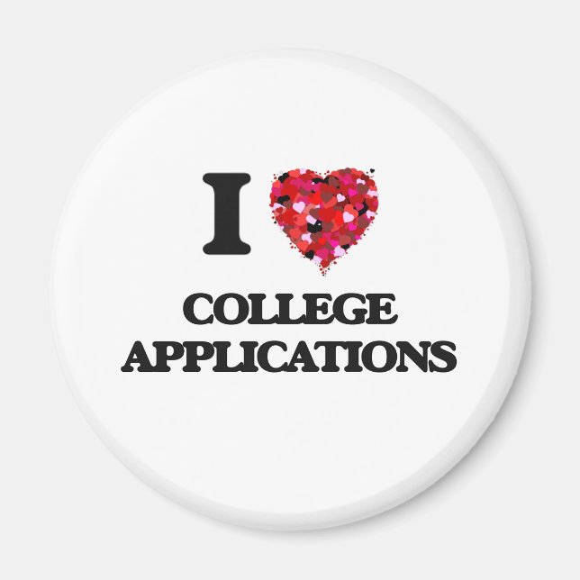 I kärlek College Applications Magnet (Framsidan)