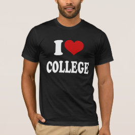 I Kärlek College Tee Shirt