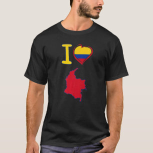 I kärlek Colombia i form av en h T Shirt