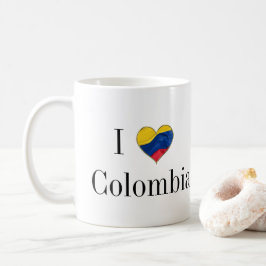 I Kärlek Colombia Kaffemugg