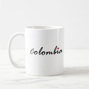 I kärlek Colombia Kaffemugg