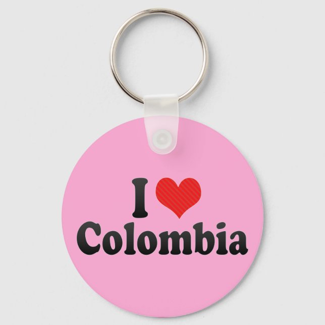 I Kärlek Colombia Nyckelring (Framsida)