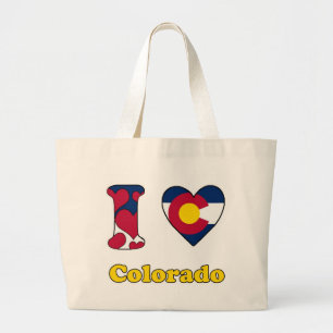 I kärlek Colorado Jumbo Tygkasse