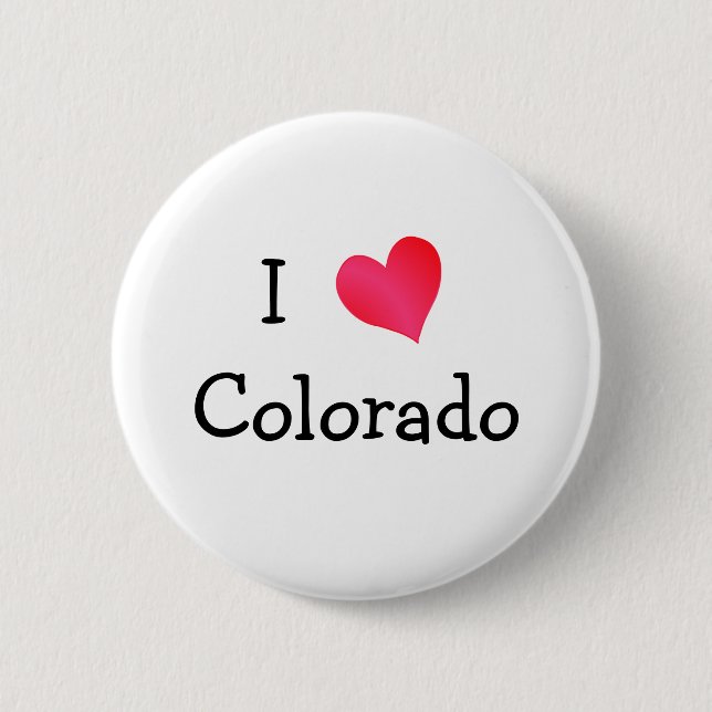 I Kärlek Colorado Knapp (Framsida)