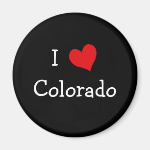 I Kärlek Colorado Magnet