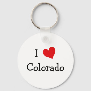 I Kärlek Colorado Nyckelring