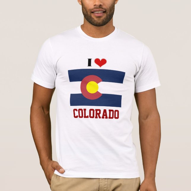 I Kärlek Colorado T Shirt (Framsida)