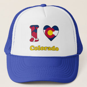 I kärlek Colorado Truckerkeps