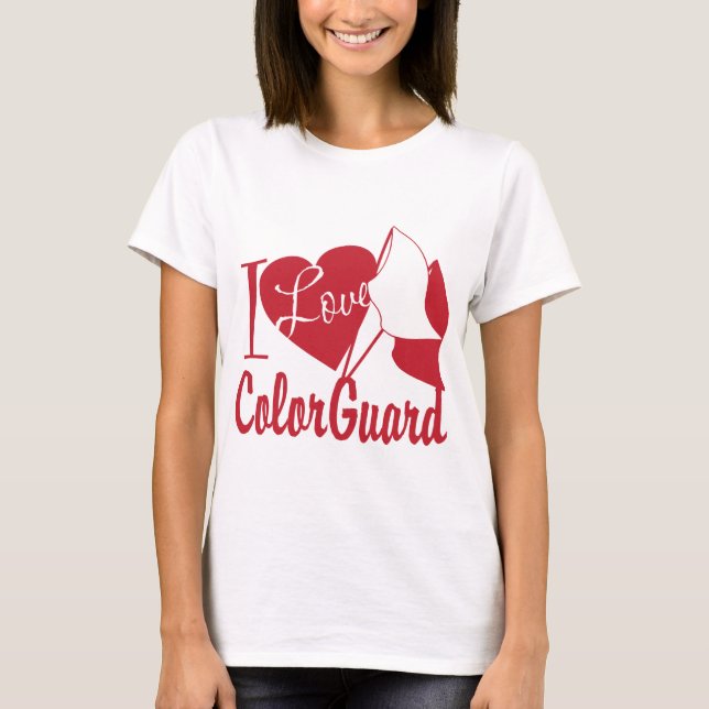 I Kärlek ColorGuard T-shirt (Framsida)