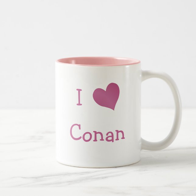 I Kärlek Conan Två-Tonad Mugg (Höger)