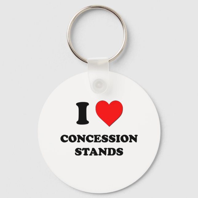 I kärlek Concession Stands Nyckelring (Framsida)