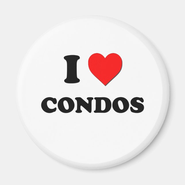 I kärlek Condos Magnet (Framsidan)