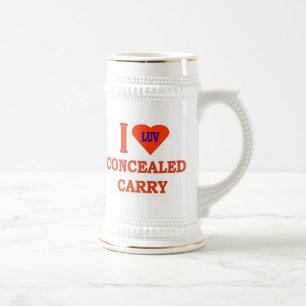 I KÄRLEK CONEALED CARRY SEJDEL