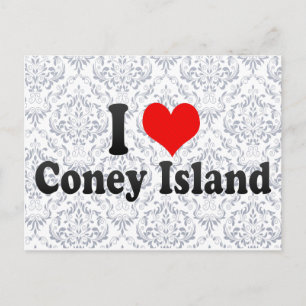 I Kärlek Coney Island, Förenade Stater Vykort