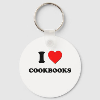 I kärlek Cookbooks Nyckelring