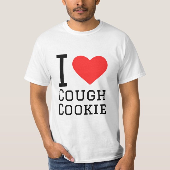 I kärlek cookie dough t shirt (Framsida)