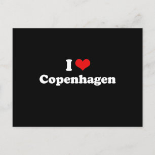 I KÄRLEK COPENHAGEN VYKORT