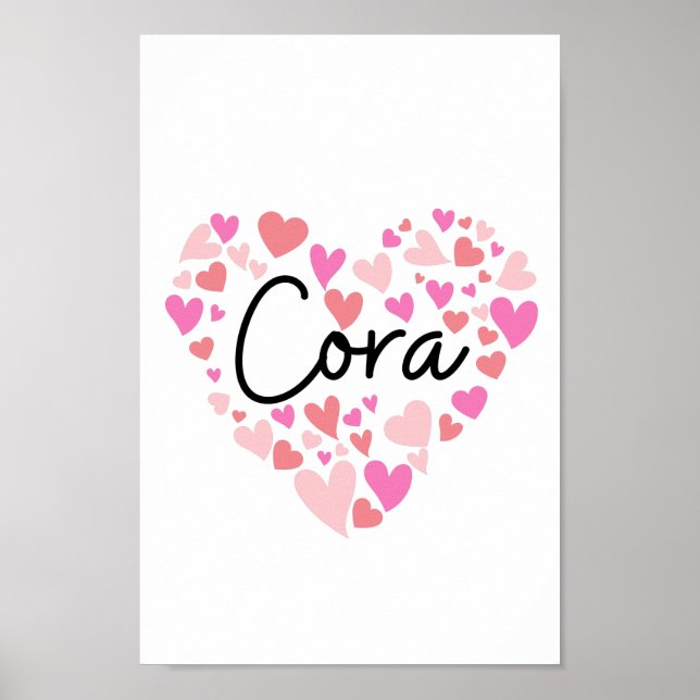 I kärlek Cora Poster (Framsidan)