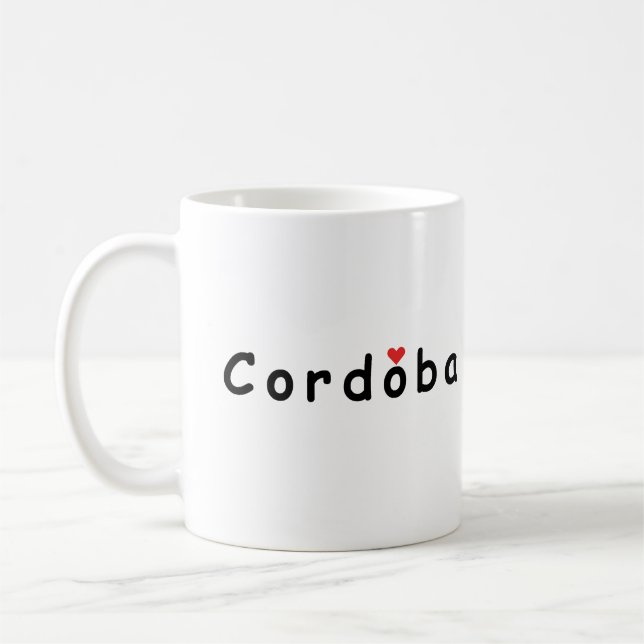 I kärlek Cordoba Kaffemugg (Vänster)