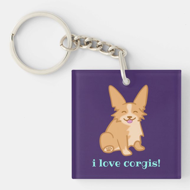 "I Kärlek Corgis" Corgi (Framsidan)