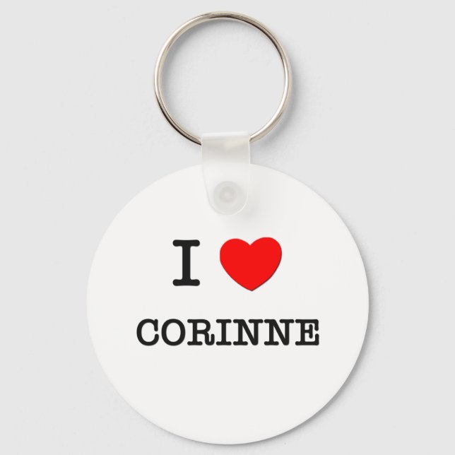 I Kärlek Corinne Nyckelring (Framsida)
