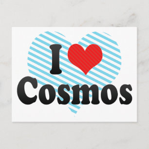 I Kärlek Cosmos Vykort