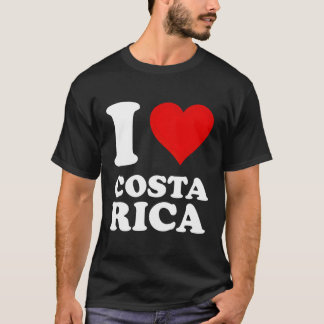 I Kärlek Costa Rica T Shirt