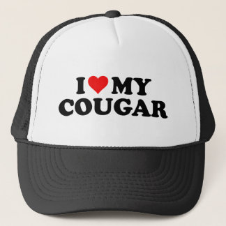 I Kärlek Cougars Funny Cougar Valentine Day 3WH1 Keps