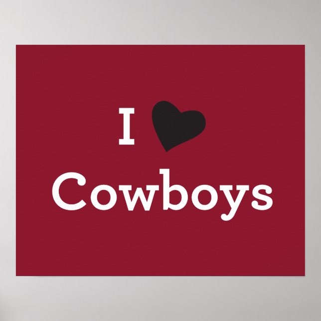 I Kärlek Cowboys Poster (Framsidan)