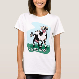 I Kärlek Cows T-Shirt