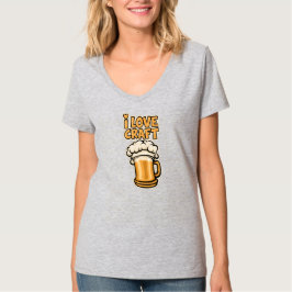 I Kärlek Craft Beer T Shirt