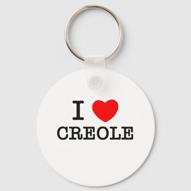 I Kärlek Creole Nyckelring (Framsida)